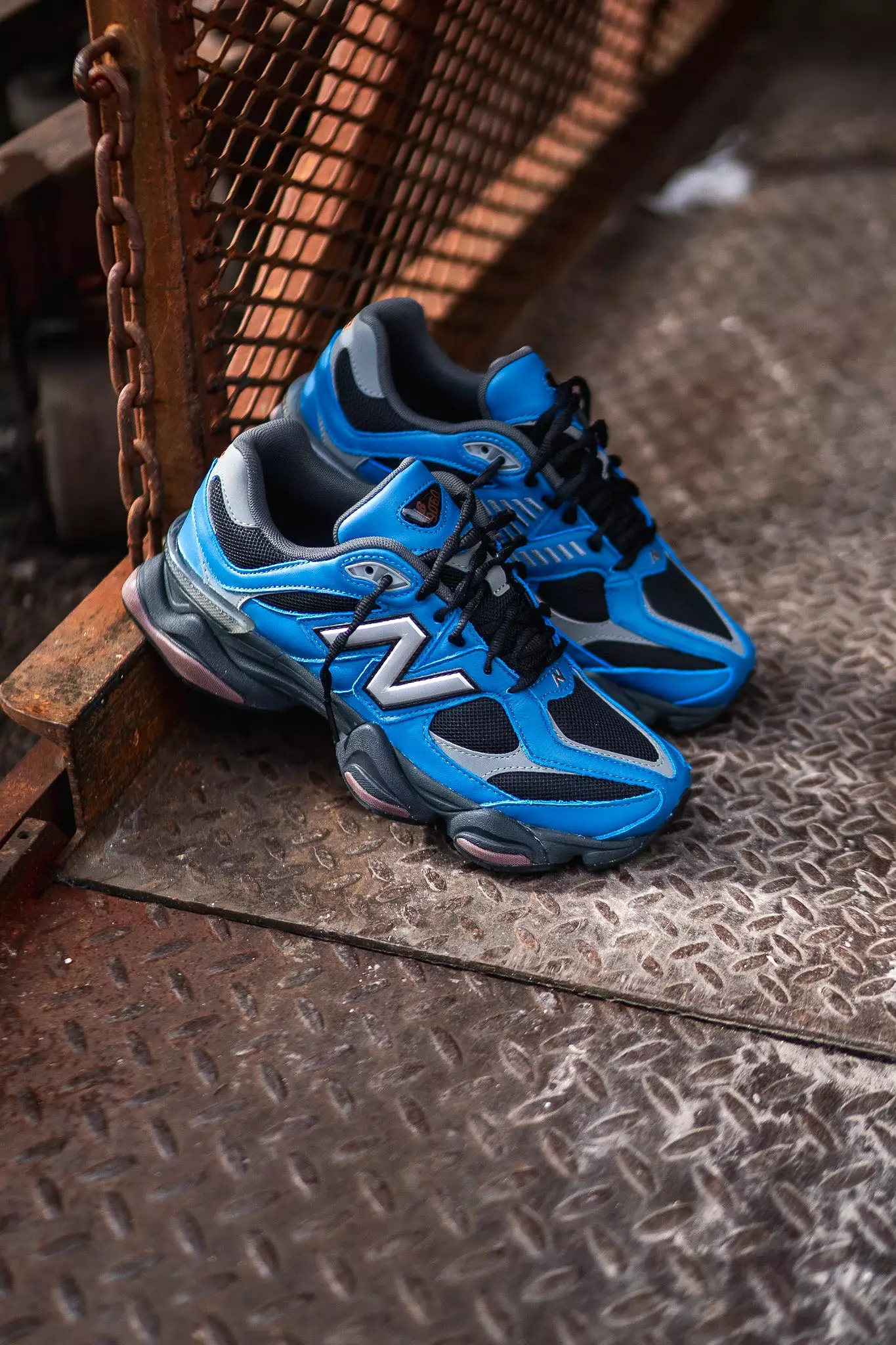 Mens New Balance 9060 (Blue/Black) - U9060NRH