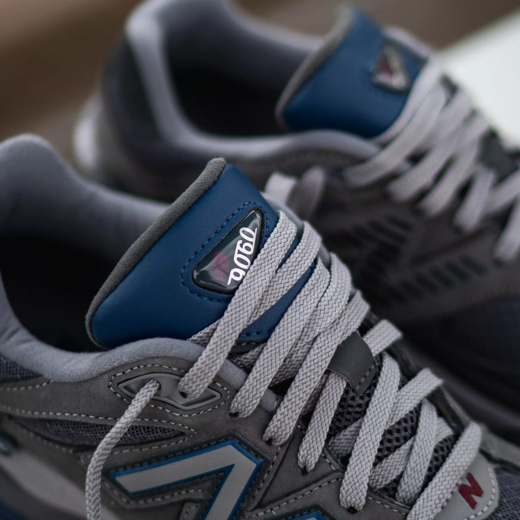 Mens New Balance 9060 (Grey/Blue) - U9060ECC