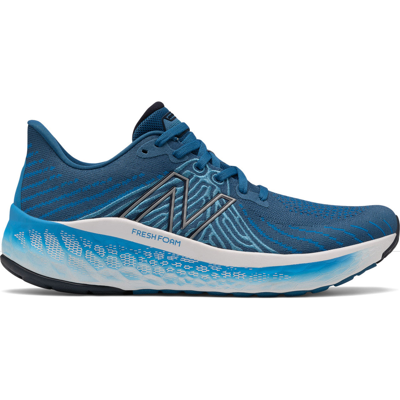 Men's New Balance Fresh Foam Vongo v5, Oxygen Blue/Laser Blue, 9.5 D Medium