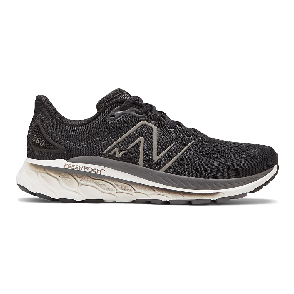 Men's New Balance Fresh Foam X 860v13, Black, 9 2E Wide