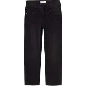 Name It Black Denim Ryan Straight Jeans