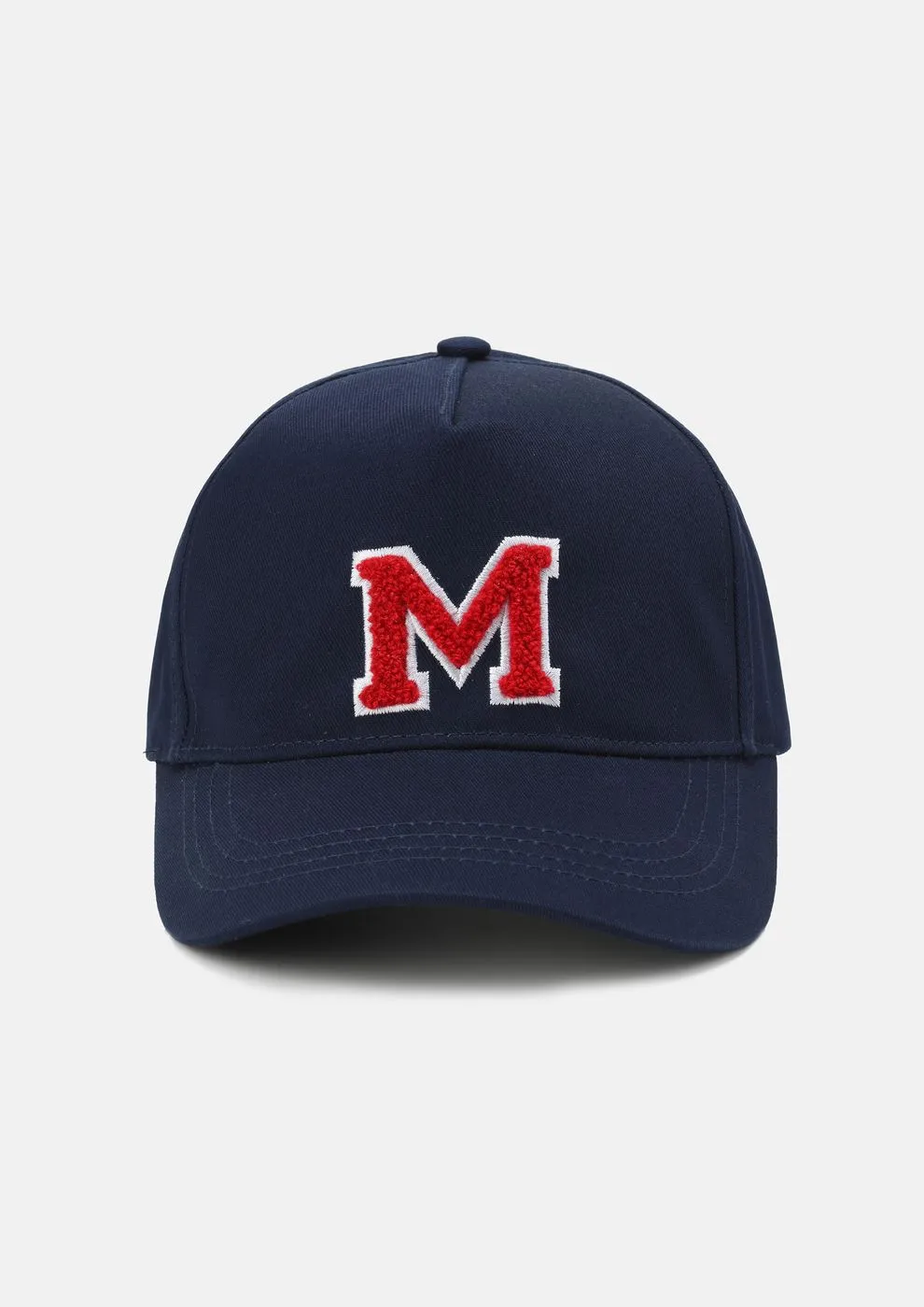 Navy Collegiate Logo Cap