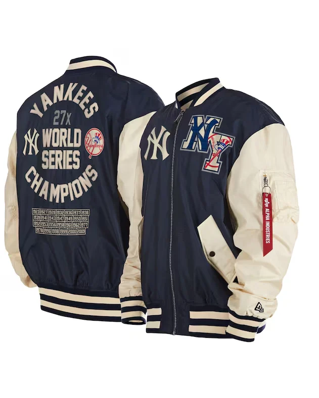 New York Yankees World Series Jacket - William Jacket