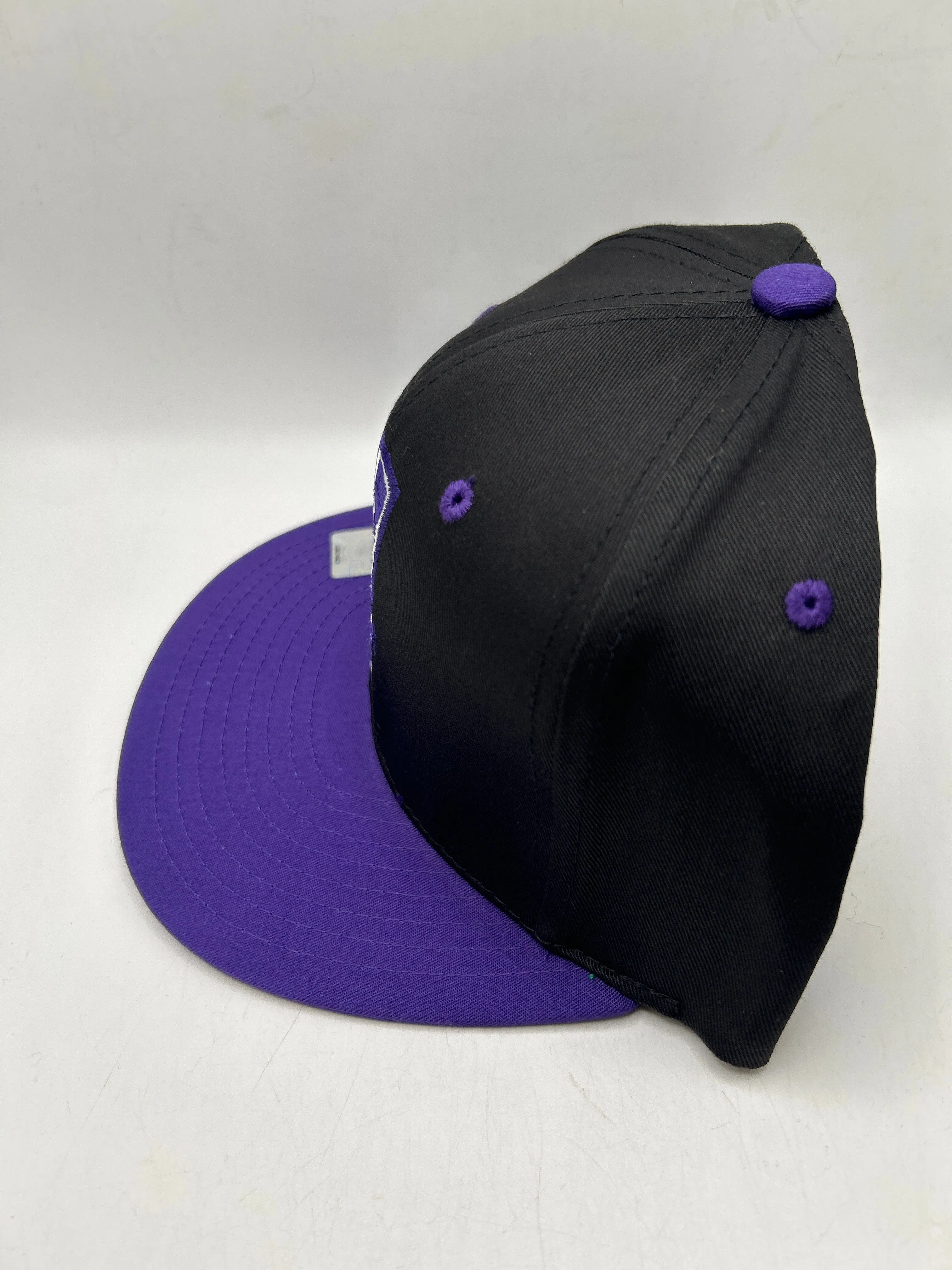 Northwestern Wildcats Officially Licensed Collegiate Vintage University Black/Purple Snapback