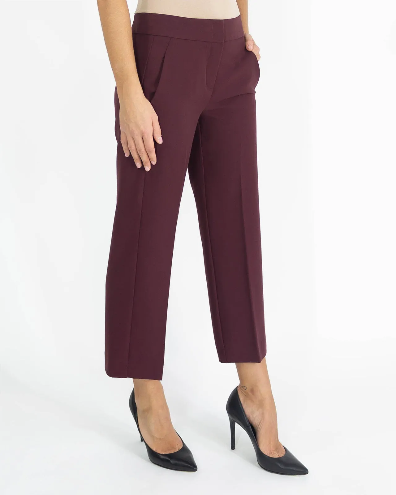 Pantalone cropped elegante