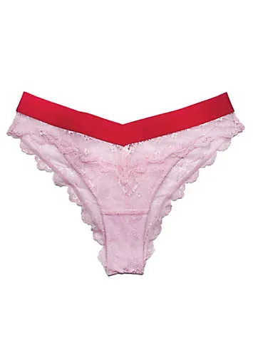 Picot Lace Brazilian Briefs by Lemonade Dolls | Look Again