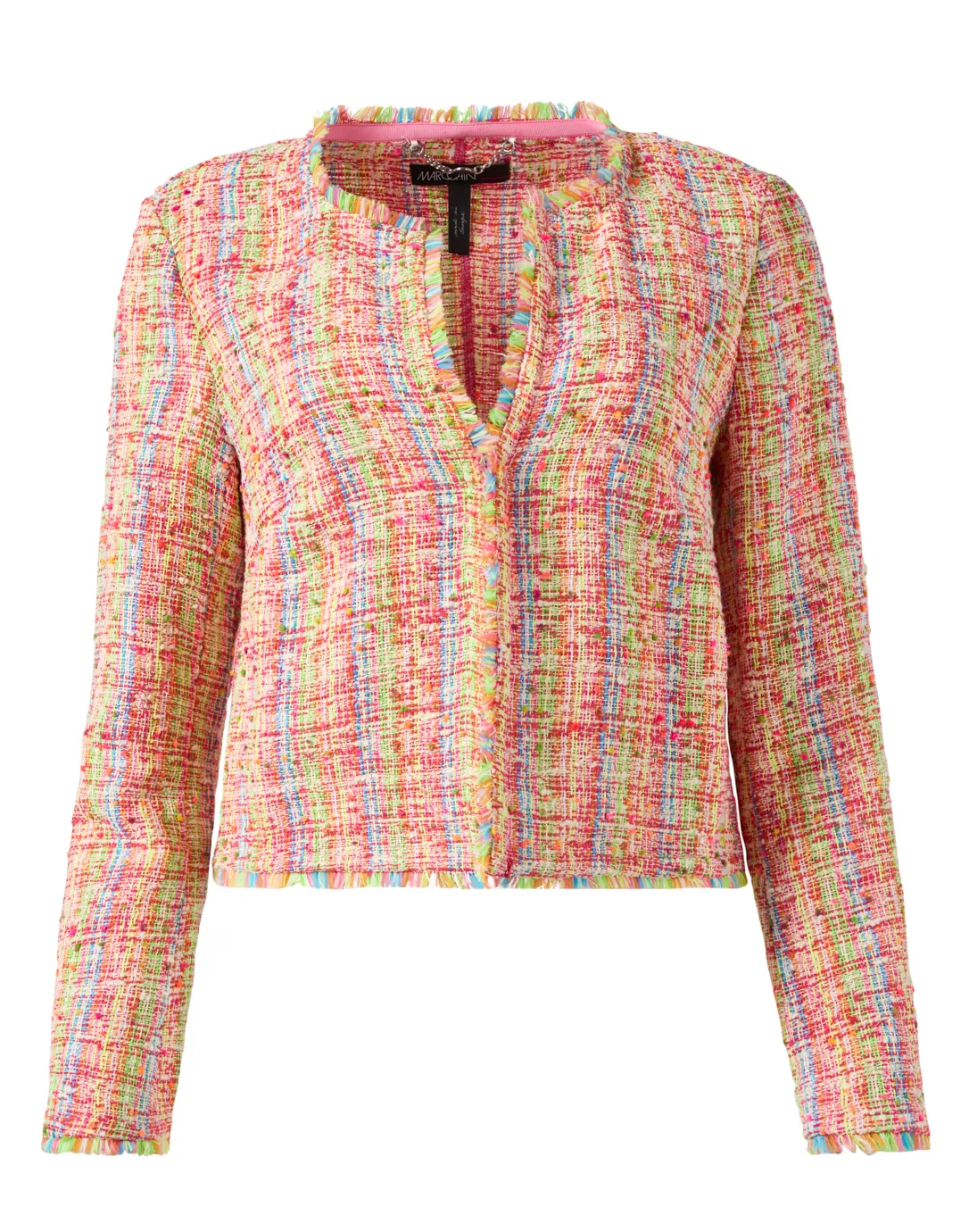 Pink Multi Tweed Jacket