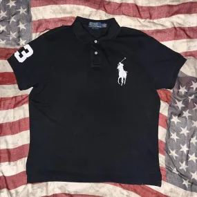 Polo Ralph Lauren Men's Black Polo-shirts