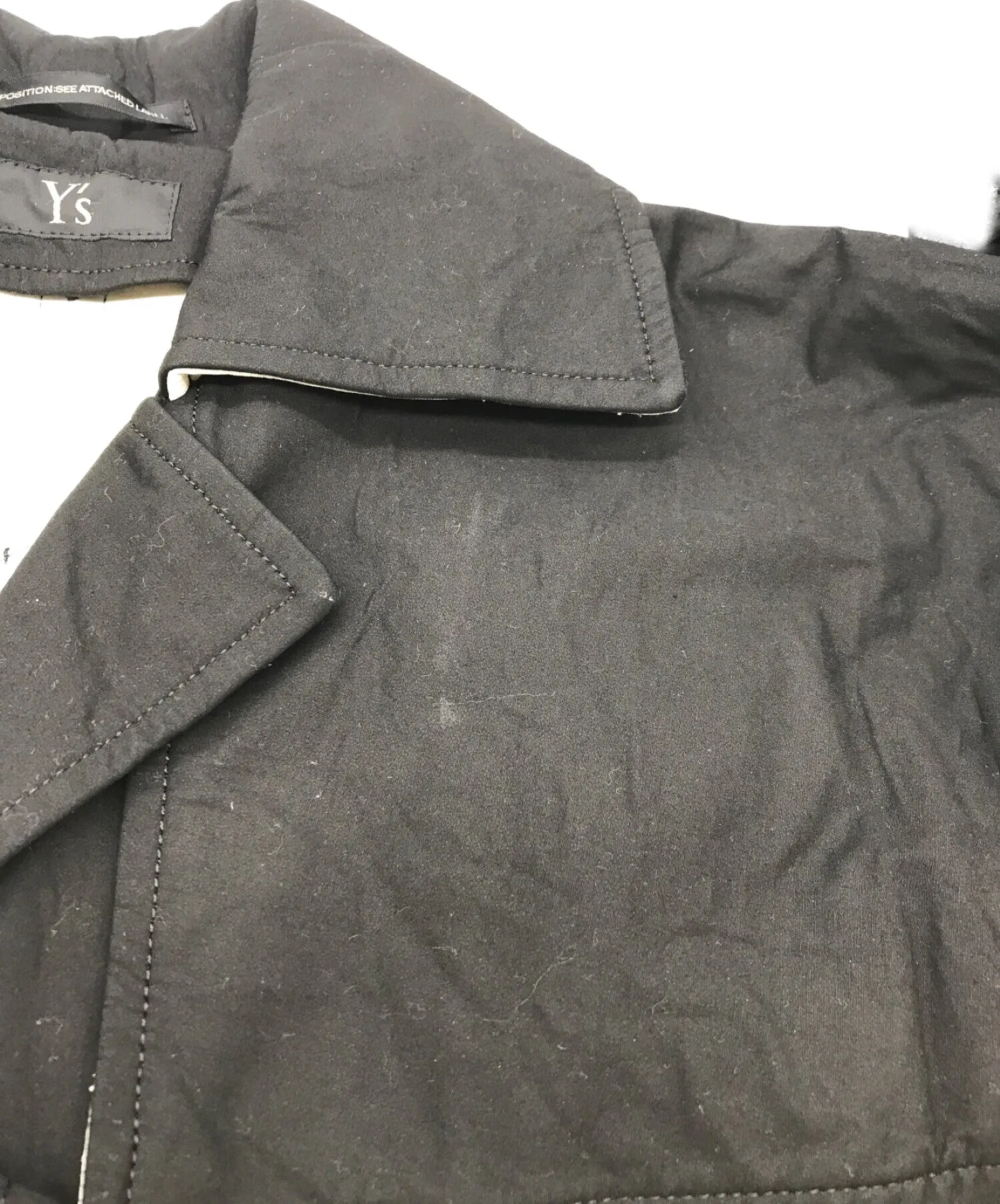 [Pre-owned] Y's Old Cotton Chester Coat