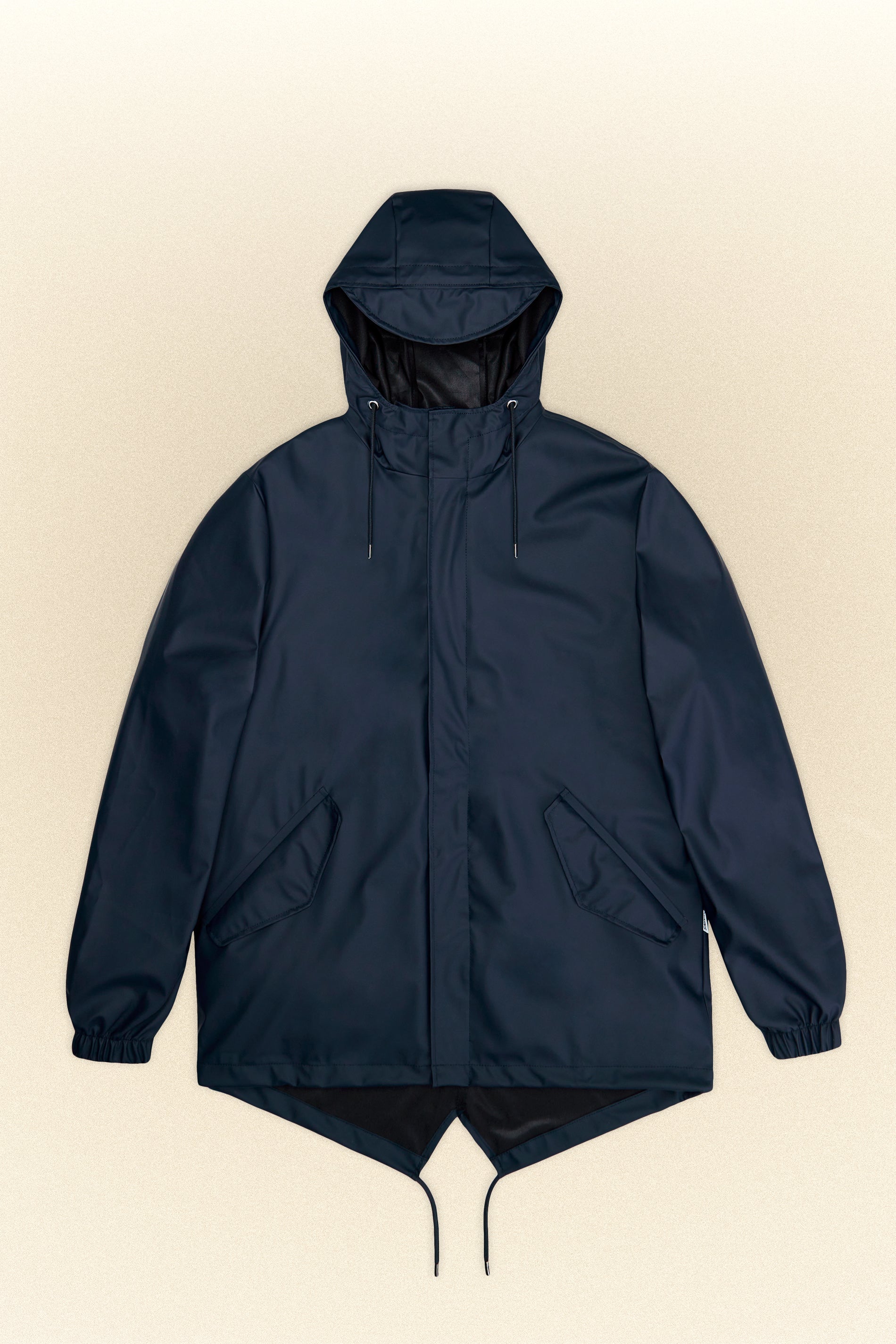 RAINS AI23-24 Fishtail Jacket Navy