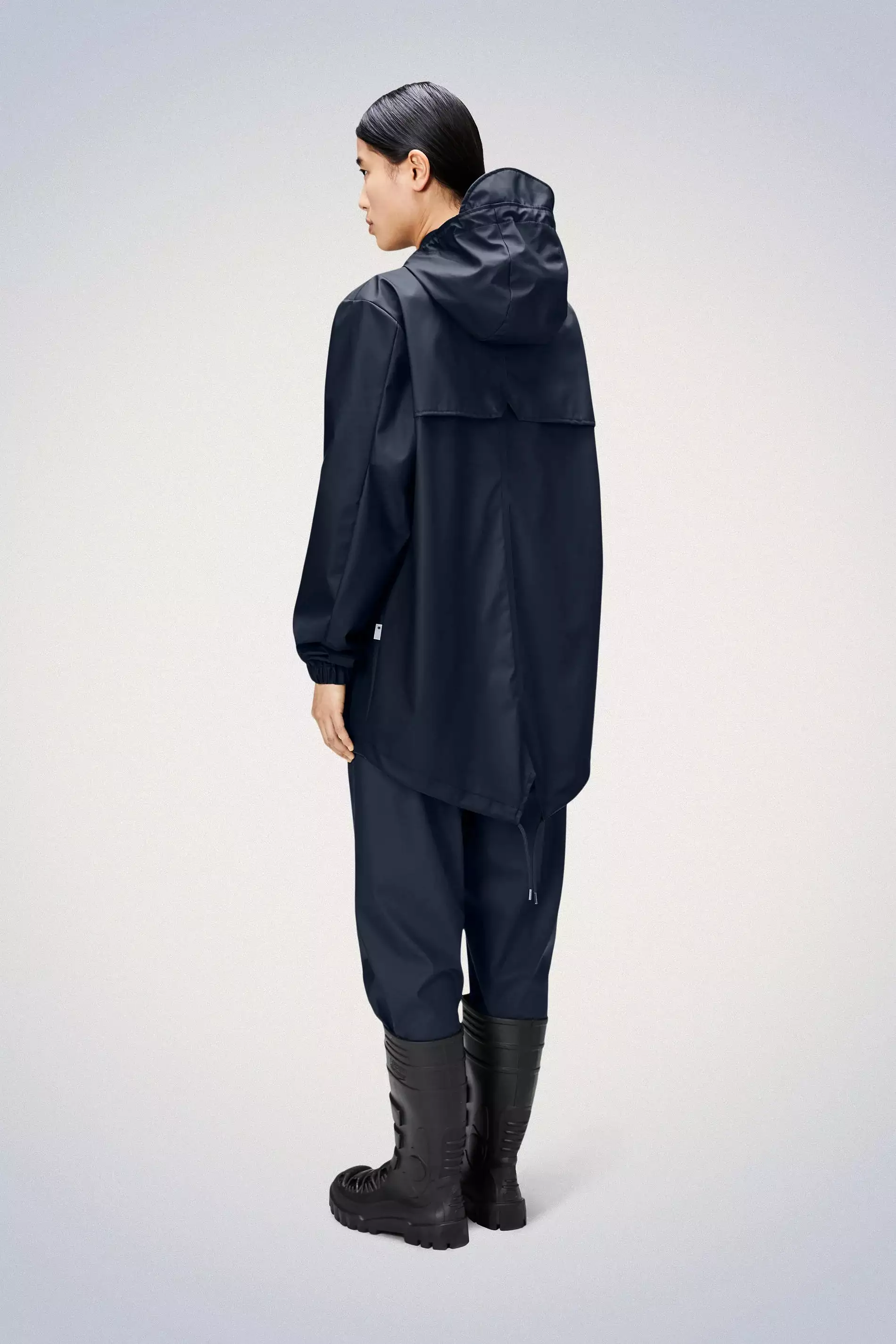 RAINS PE24 Fishtail Jacket Navy