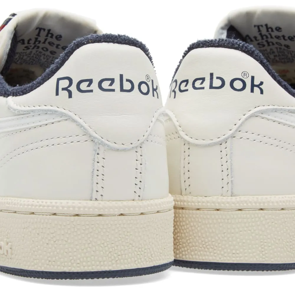 Reebok Club C 85 VintageChalk, Collegiate Navy & Red