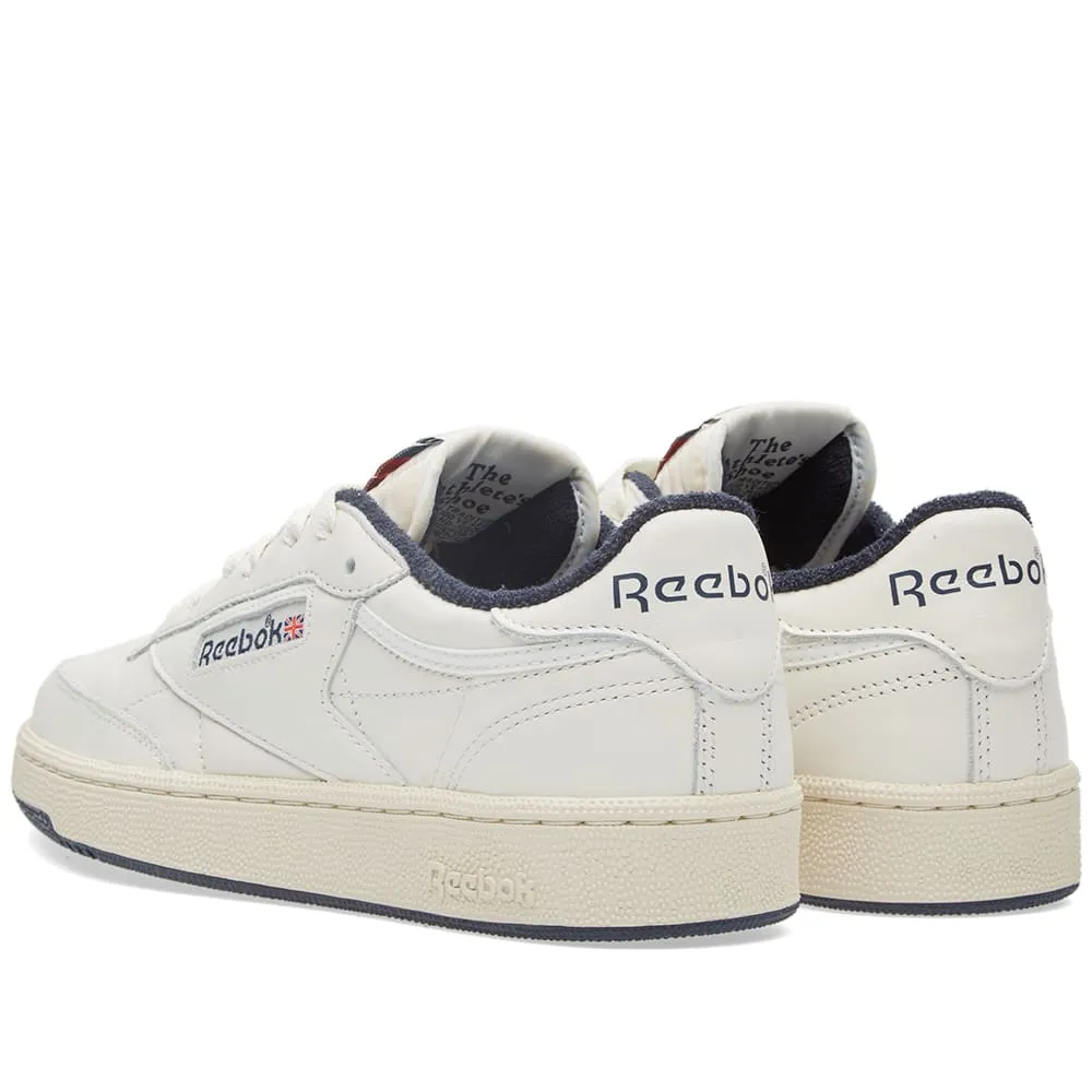 Reebok Club C 85 VintageChalk, Collegiate Navy & Red