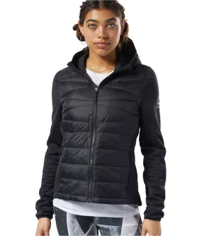 Reebok Womens Thermowarm Hybrid Down Jacket