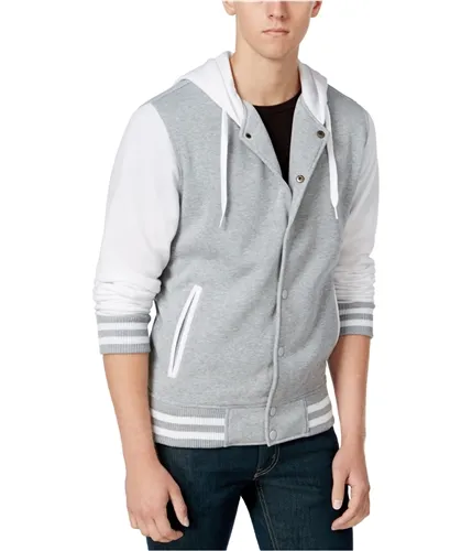 Ring Of Fire Mens Hooded Varsity Jacket