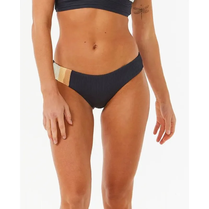 Rip Curl  Block Party Spliced Cheeky Hip - Bikini pezzo sotto