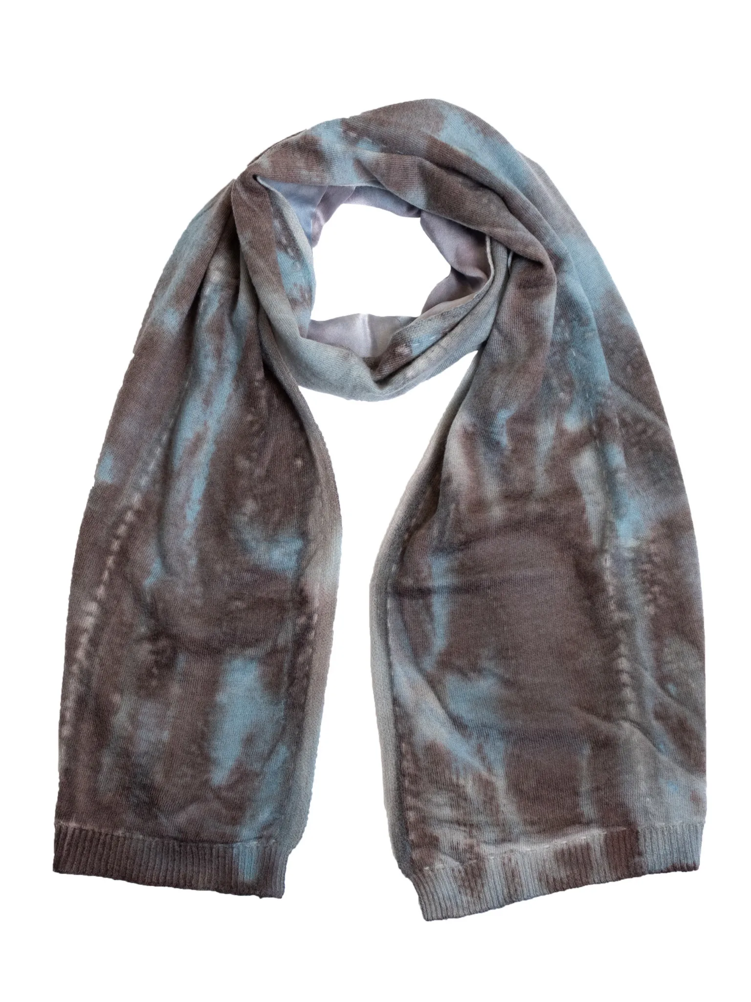 Silk Backed Scarf Canvas Taupe 