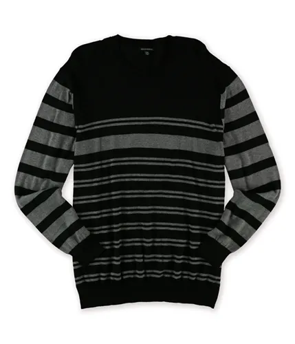 Sons Of Intrigue Mens Horizontal Stripe Pullover Sweater