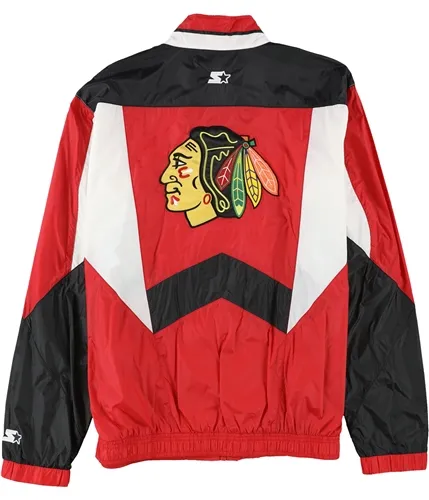 Starter Womens Chicago Blackhawks Windbreaker Jacket