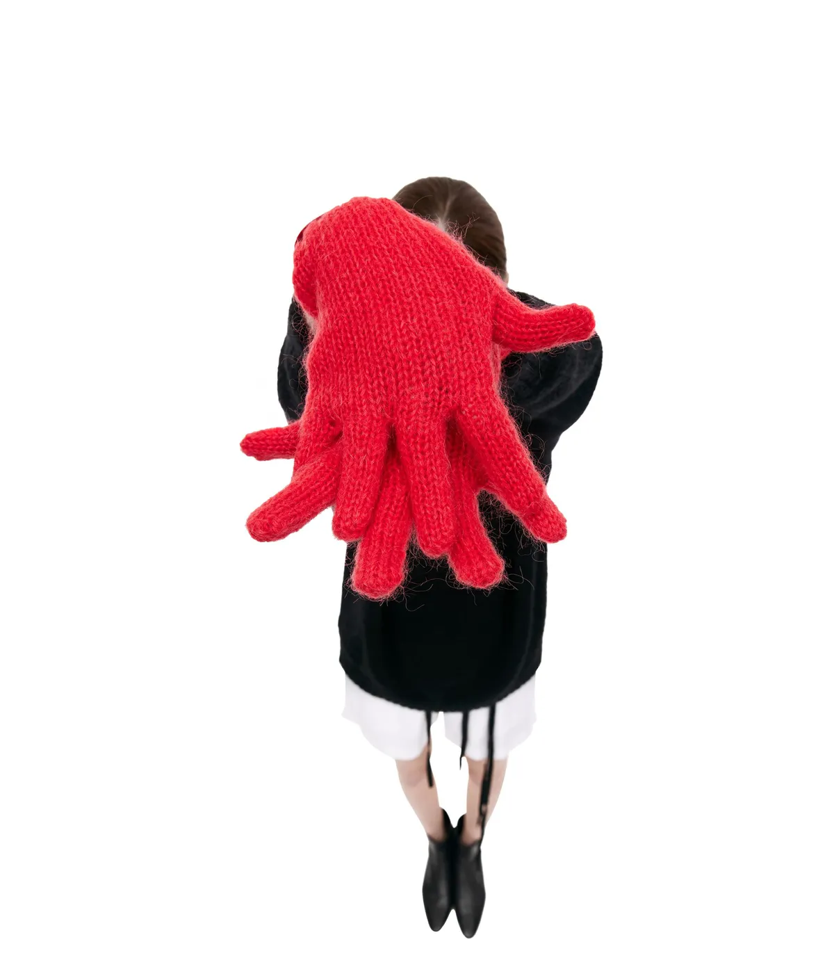 Sweater With Removable Gloves