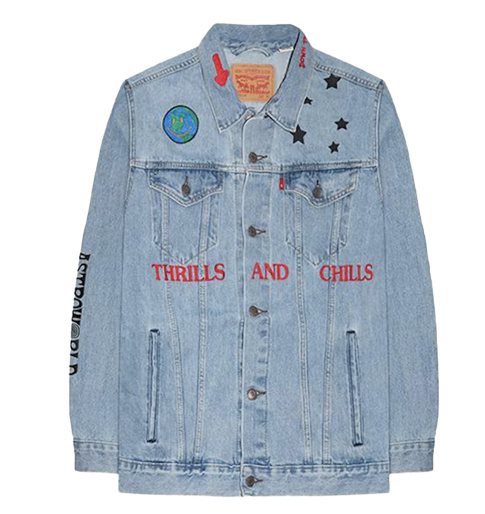 Travis Scott Astroworld Levis Denim Jacket