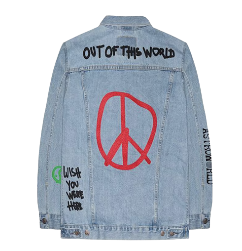 Travis Scott Astroworld Levis Denim Jacket