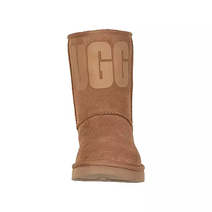 UGG Classic Short Rubber Logo Chestnut (1108230) Women