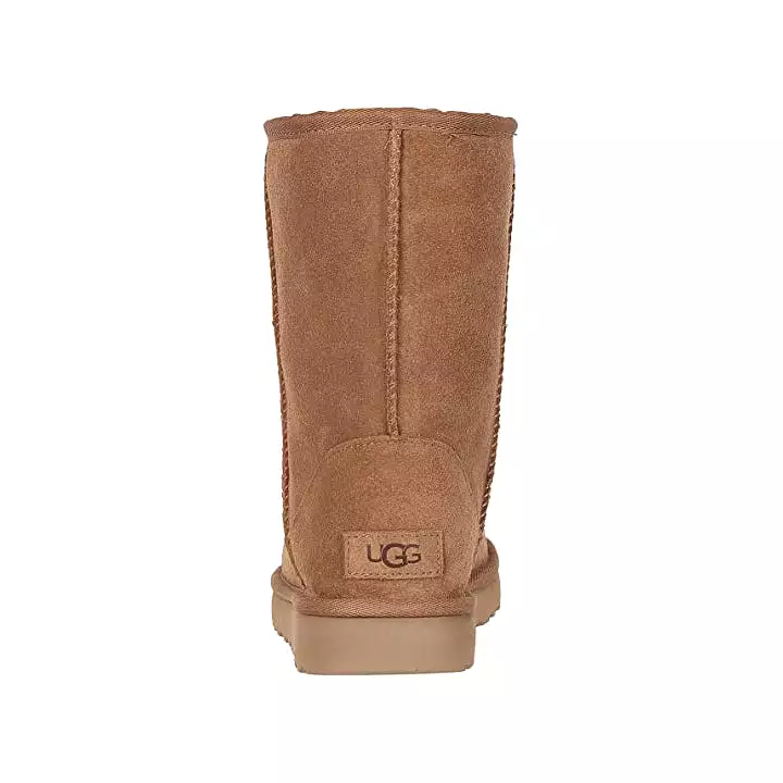 UGG Classic Short Rubber Logo Chestnut (1108230) Women