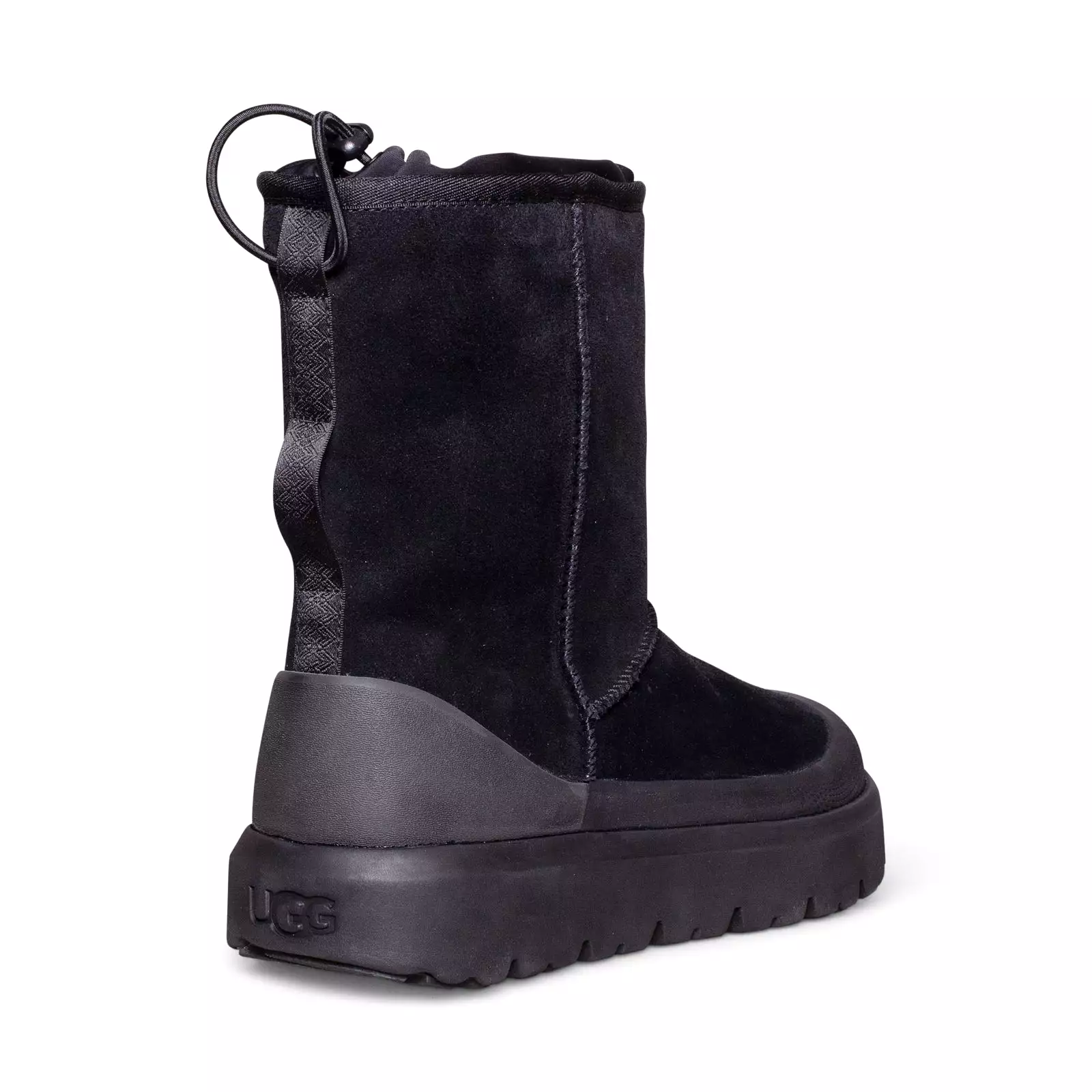 UGG Classic Short Weather Hybrid Black / Black Boots - Men's