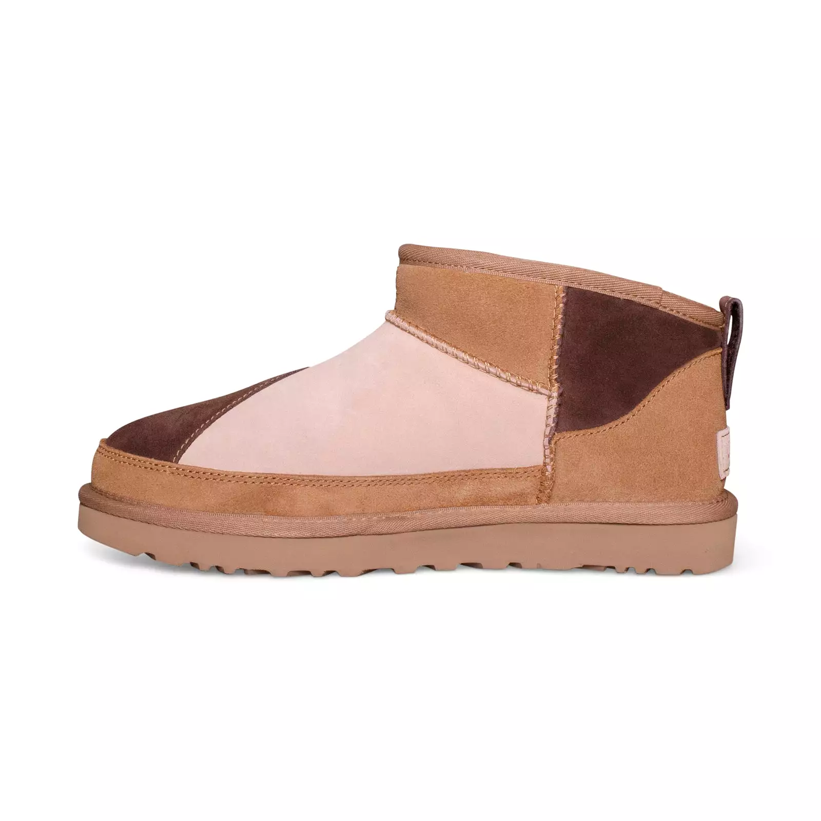 UGG Classic Ultra Mini ReImagined Chestnut Multi Boots - Women's