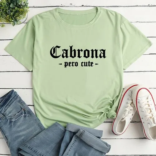 Unisex T-shirt Short Sleeve T-shirts Printing Simple Style Letter