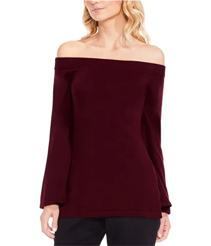 Vince Camuto Womens Off The Shoulder Knit Sweater