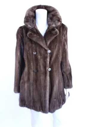 Vintage 60's Mink Fur Coat