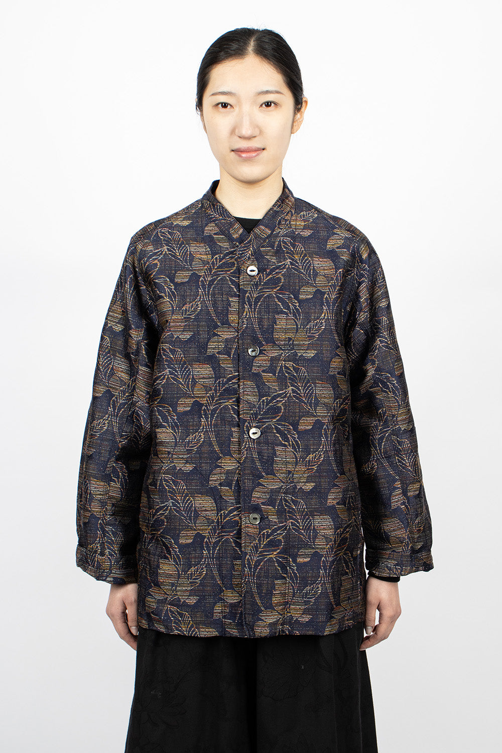 V.N.S.C Jacket Navy/Botanical Jacquard