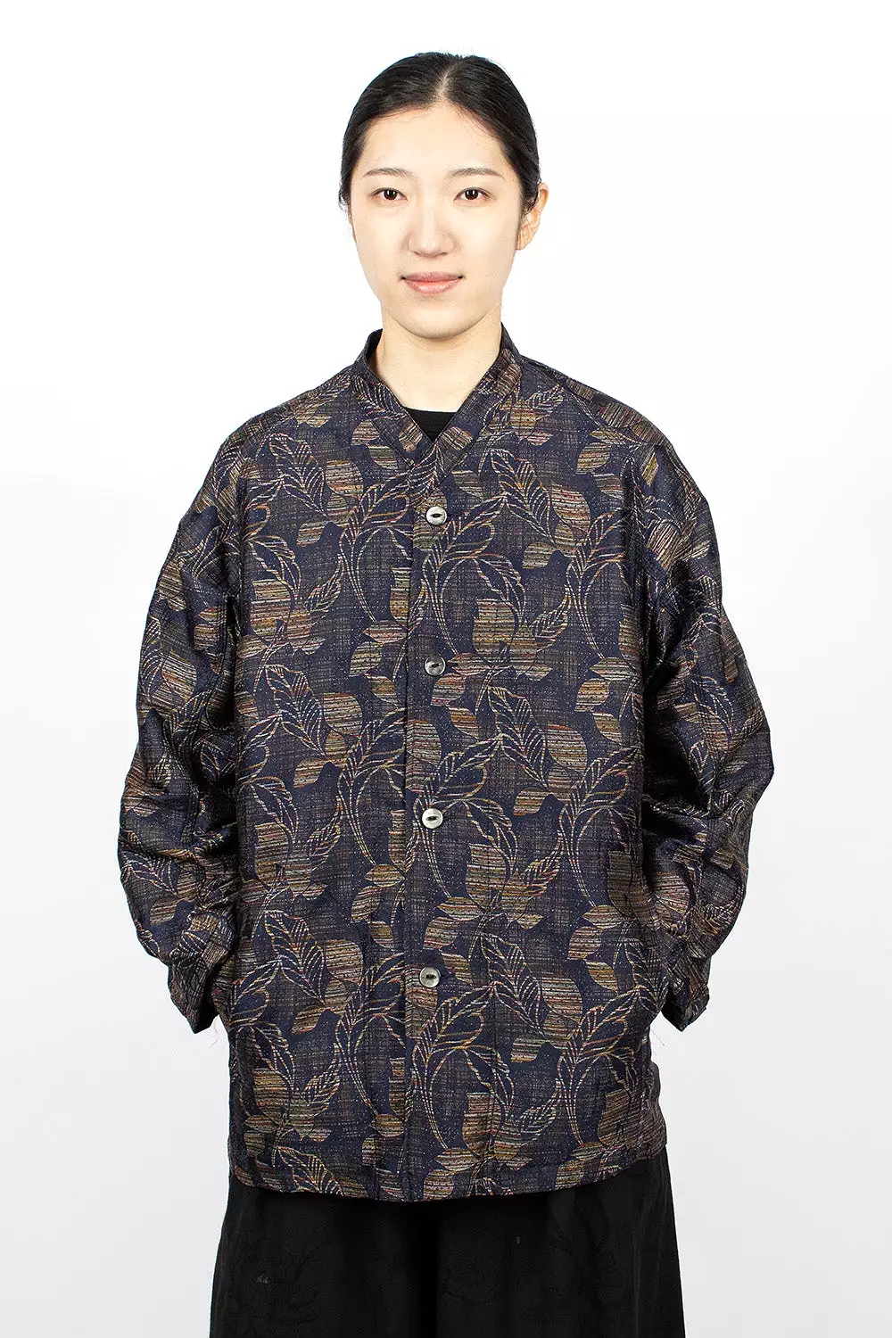 V.N.S.C Jacket Navy/Botanical Jacquard