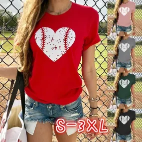 Women's T-shirt Short Sleeve T-Shirts Printing Casual Printing