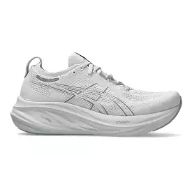 Women's Asics GEL-Nimbus 26, Concrete/Pure Silver, 7.5 B Medium