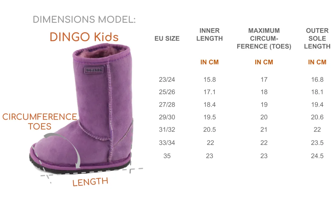 ZeaZoo Dingo Boots Kids